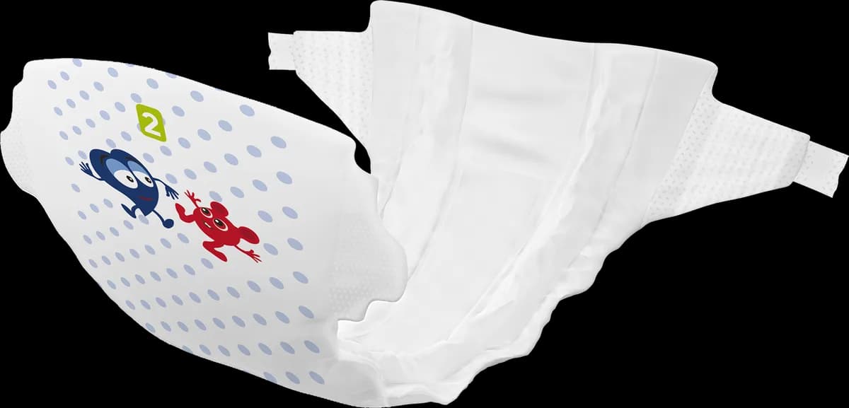 Babblarna Baby Diaper — Mini (3–6 kg)