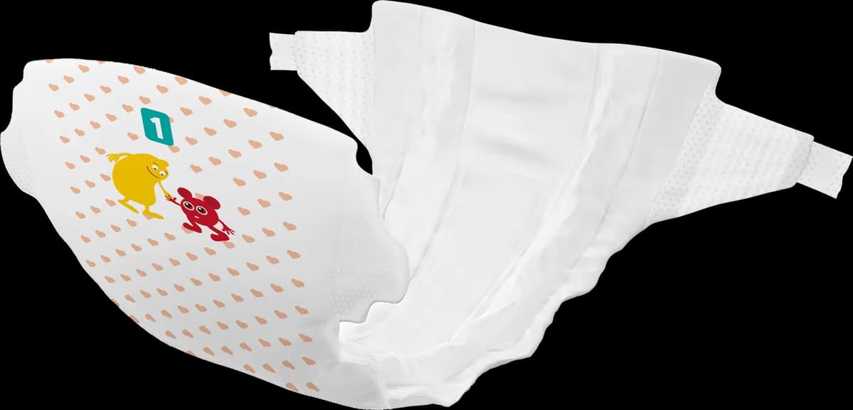 Babblarna Baby Diaper — Newborn (2–5 kg)