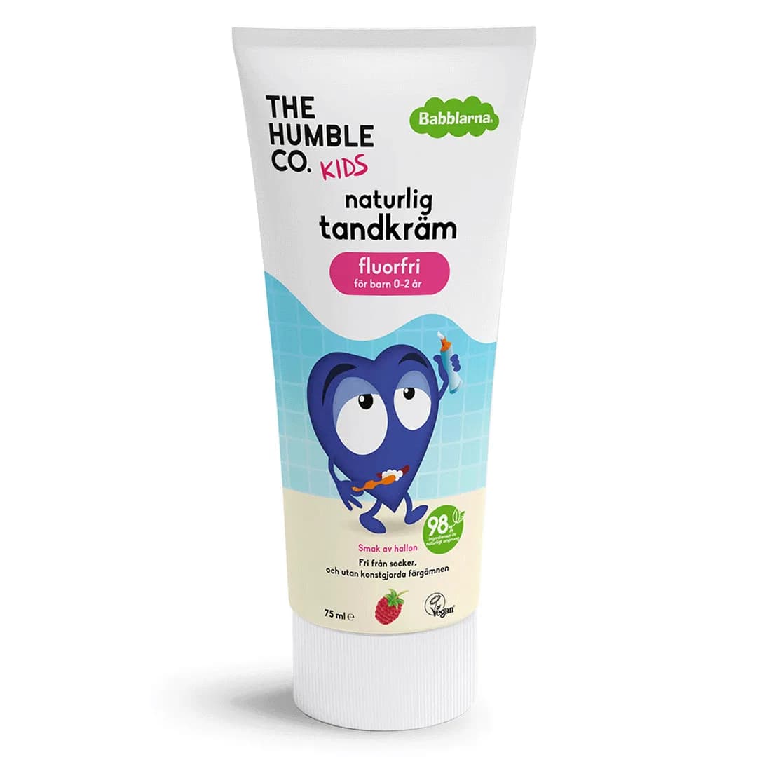 Babblarna Baby Toothpaste — Raspberry (6 m–2 yr)